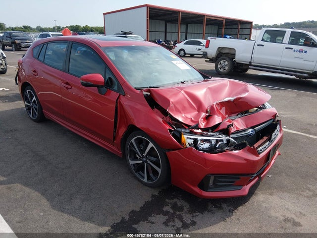 45782104 :رقم المزاد ، 4S3GTAM61N3726577 vin ، 2022 Subaru Impreza Sport 5-door مزاد بيع
