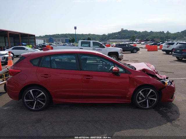 45782104 :رقم المزاد ، 4S3GTAM61N3726577 vin ، 2022 Subaru Impreza Sport 5-door مزاد بيع