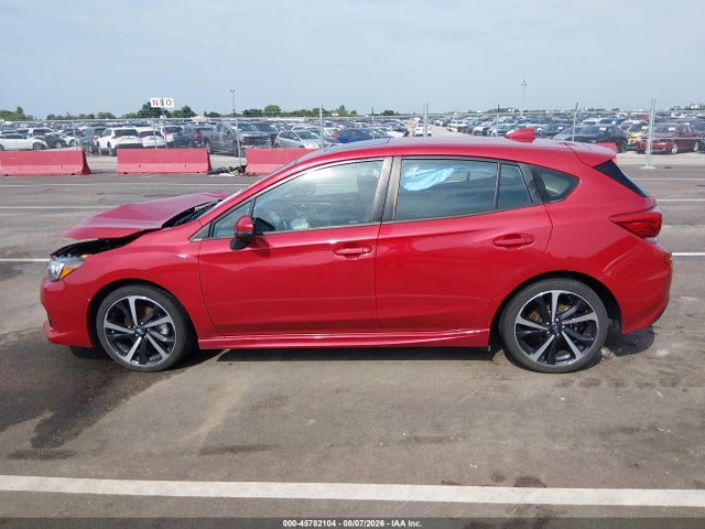 45782104 :رقم المزاد ، 4S3GTAM61N3726577 vin ، 2022 Subaru Impreza Sport 5-door مزاد بيع