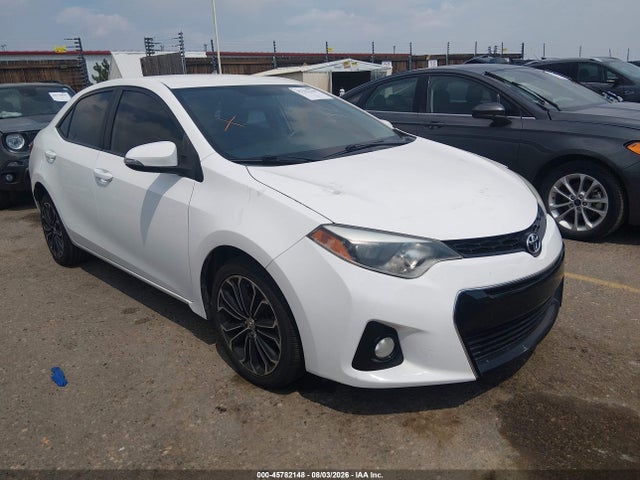 45782148 :رقم المزاد ، 5YFBURHE4GP527914 vin ، 2016 Toyota Corolla S Plus مزاد بيع