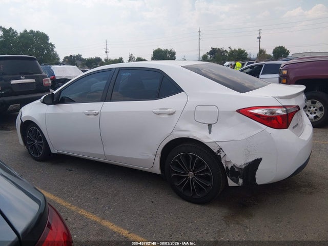 45782148 :رقم المزاد ، 5YFBURHE4GP527914 vin ، 2016 Toyota Corolla S Plus مزاد بيع