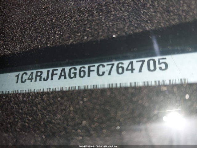 45782163 :رقم المزاد ، 1C4RJFAG6FC764705 vin ، 2015 Jeep Grand Cherokee Laredo مزاد بيع