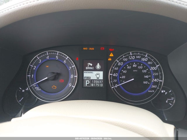 2013 Infiniti Ex37 Journey მანქანა იყიდება აუქციონზე, vin: JN1BJ0HR6DM481916, აუქციონის ნომერი: 45782226