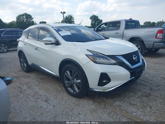 Продаж на аукціоні авто 2019 Nissan Murano Platinum, vin: 5N1AZ2MS5KN111291, номер лоту: 45782233