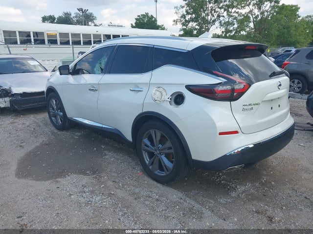 2019 Nissan Murano Platinum მანქანა იყიდება აუქციონზე, vin: 5N1AZ2MS5KN111291, აუქციონის ნომერი: 45782233
