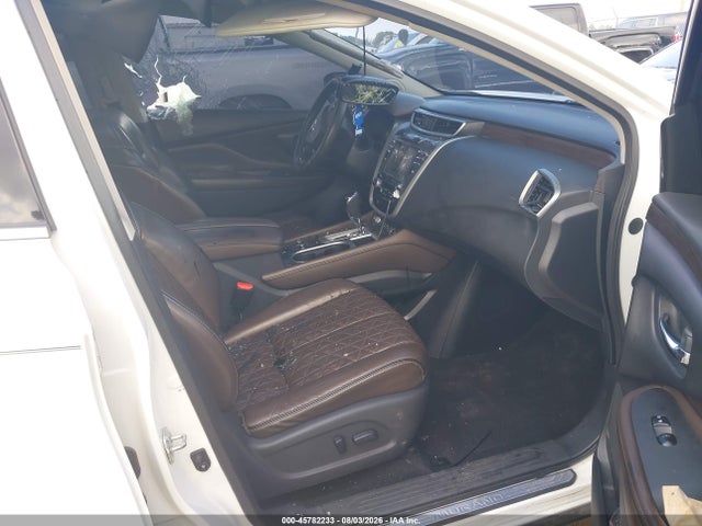 2019 Nissan Murano Platinum მანქანა იყიდება აუქციონზე, vin: 5N1AZ2MS5KN111291, აუქციონის ნომერი: 45782233