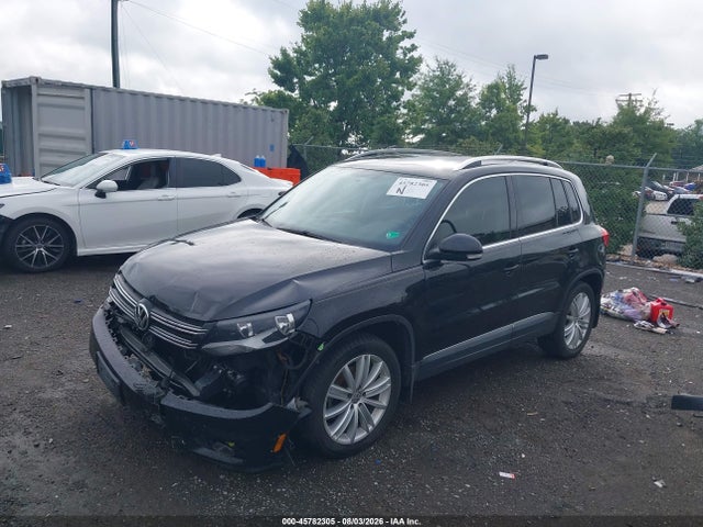 2015 Volkswagen Tiguan Se მანქანა იყიდება აუქციონზე, vin: WVGBV7AX5FW521568, აუქციონის ნომერი: 45782305