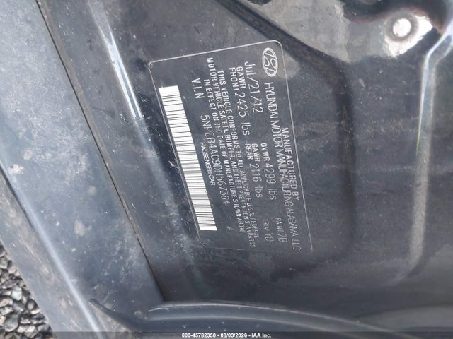 Aukcja sprzedaży 2013 Hyundai Sonata Gls, vin: 5NPEB4AC9DH567364, numer aukcji: 45782350