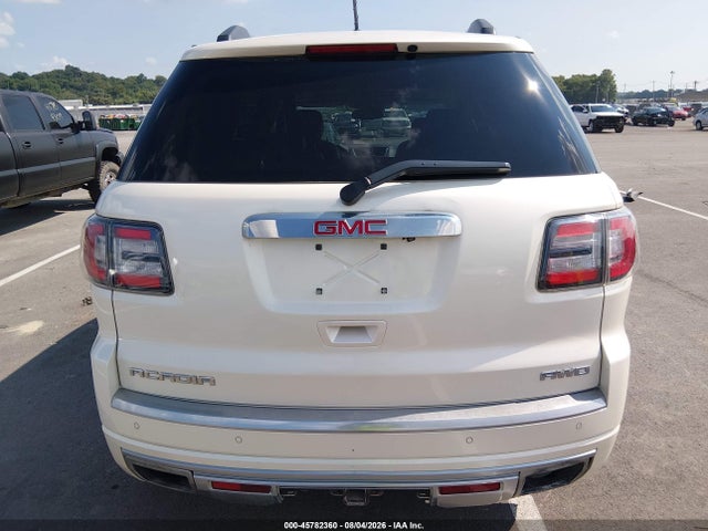 45782360 :رقم المزاد ، 1GKKVTKD4FJ277995 vin ، 2015 Gmc Acadia Denali مزاد بيع
