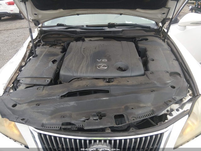 2009 Lexus Is 250 მანქანა იყიდება აუქციონზე, vin: JTHBK262692086793, აუქციონის ნომერი: 45782426