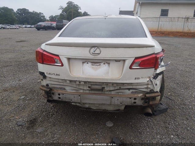 2009 Lexus Is 250 მანქანა იყიდება აუქციონზე, vin: JTHBK262692086793, აუქციონის ნომერი: 45782426