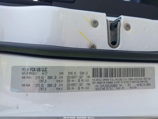 Jeep Cherokee Latitude 4x4 2018 1C4PJMCB3JD528657 Image 9