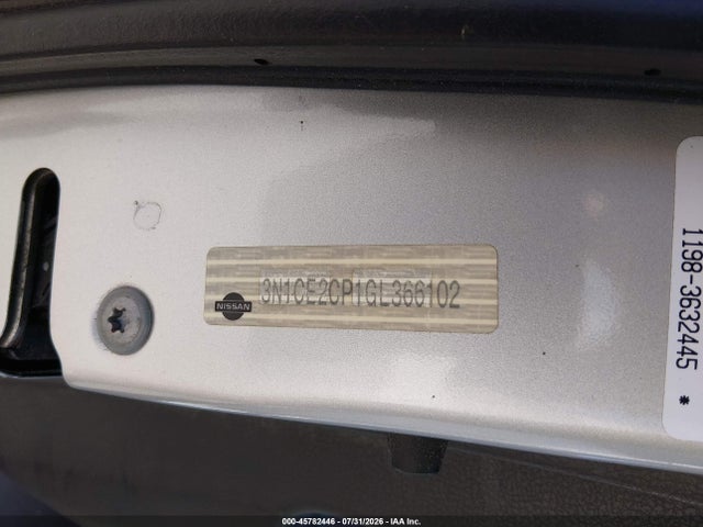 Nissan Versa Note S (sr)/s Plus/sl/sr/sv 2016 3N1CE2CP1GL366102 Image 9