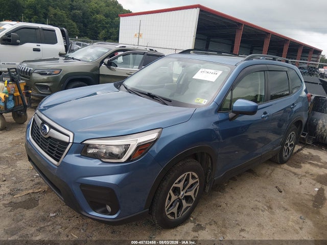 2021 Subaru Forester Premium მანქანა იყიდება აუქციონზე, vin: JF2SKAJC5MH437809, აუქციონის ნომერი: 45782458
