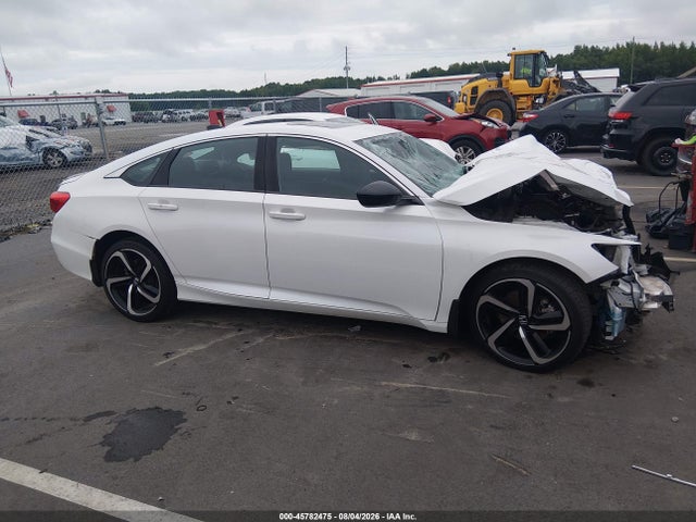 2021 Honda Accord Sport 2.0t მანქანა იყიდება აუქციონზე, vin: 1HGCV2F32MA020649, აუქციონის ნომერი: 45782475