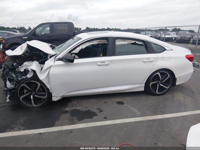 2021 Honda Accord Sport 2.0t მანქანა იყიდება აუქციონზე, vin: 1HGCV2F32MA020649, აუქციონის ნომერი: 45782475