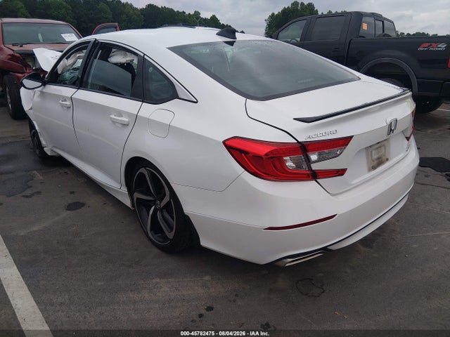2021 Honda Accord Sport 2.0t მანქანა იყიდება აუქციონზე, vin: 1HGCV2F32MA020649, აუქციონის ნომერი: 45782475