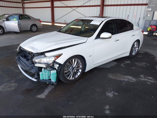 Продажа на аукционе авто 2019 Infiniti Q50 3.0t Luxe, vin: JN1EV7AP5KM516025, номер лота: 45782544