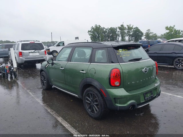2016 Mini Countryman Cooper S მანქანა იყიდება აუქციონზე, vin: WMWZC5C58GWP49815, აუქციონის ნომერი: 45782570