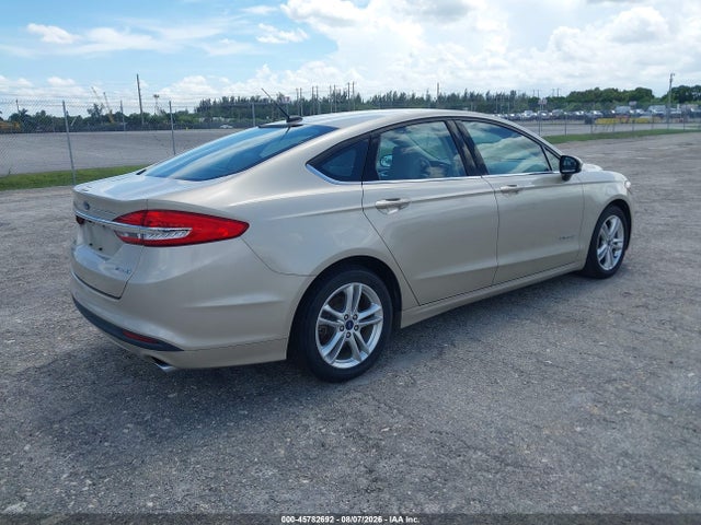 Продажа на аукционе авто 2018 Ford Fusion Hybrid S, vin: 3FA6P0UU9JR122754, номер лота: 45782692