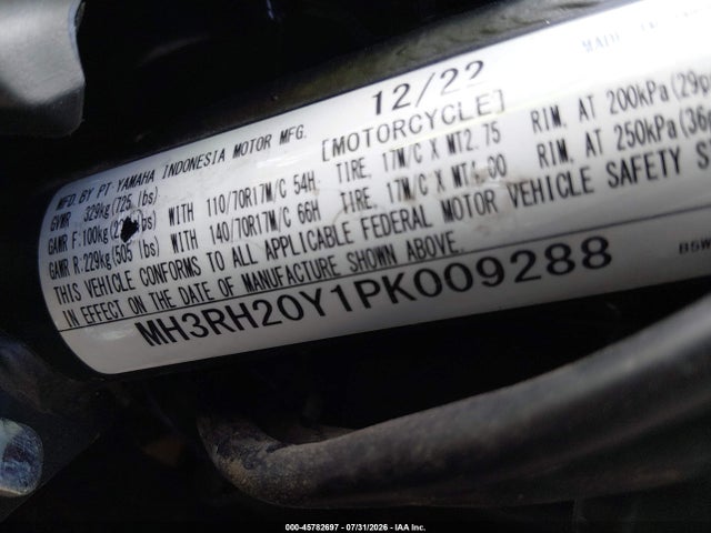 Yamaha Mt-03 2023 MH3RH20Y1PK009288 Image 10