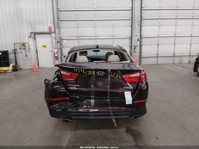 2015 Kia Optima Ex მანქანა იყიდება აუქციონზე, vin: 5XXGN4A79FG454418, აუქციონის ნომერი: 45782709