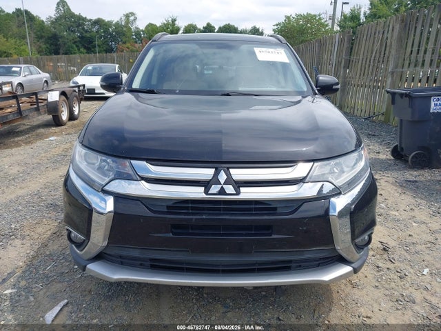 2016 Mitsubishi Outlander Sel მანქანა იყიდება აუქციონზე, vin: JA4AD3A36GZ043194, აუქციონის ნომერი: 45782747