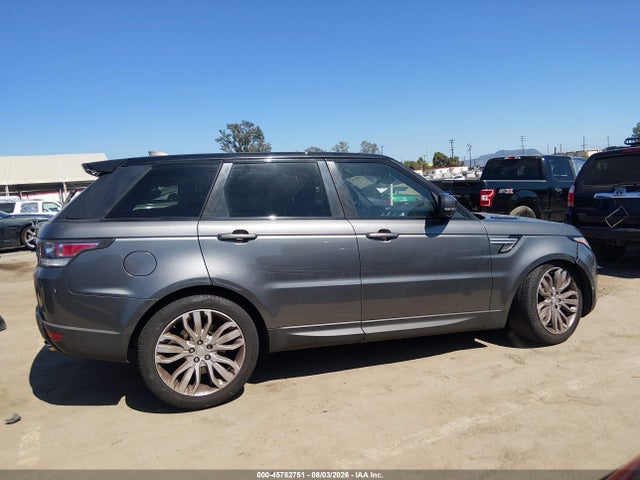 2017 Land Rover Range Rover Sport 3.0l V6 Supercharged Hse მანქანა იყიდება აუქციონზე, vin: SALWR2FV8HA681666, აუქციონის ნომერი: 45782751