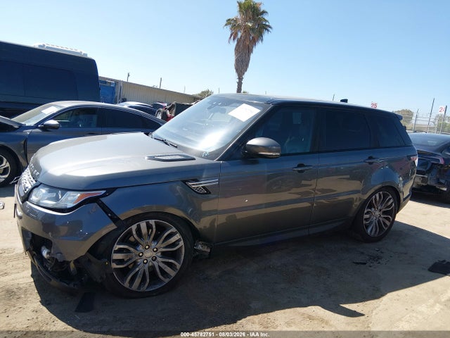 2017 Land Rover Range Rover Sport 3.0l V6 Supercharged Hse მანქანა იყიდება აუქციონზე, vin: SALWR2FV8HA681666, აუქციონის ნომერი: 45782751