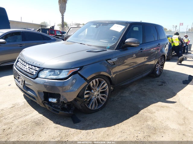 2017 Land Rover Range Rover Sport 3.0l V6 Supercharged Hse მანქანა იყიდება აუქციონზე, vin: SALWR2FV8HA681666, აუქციონის ნომერი: 45782751