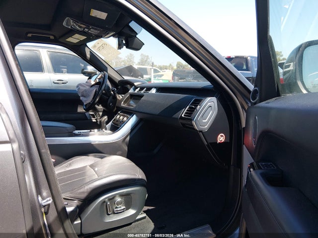 2017 Land Rover Range Rover Sport 3.0l V6 Supercharged Hse მანქანა იყიდება აუქციონზე, vin: SALWR2FV8HA681666, აუქციონის ნომერი: 45782751