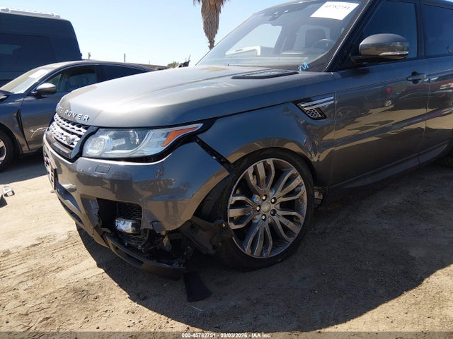 2017 Land Rover Range Rover Sport 3.0l V6 Supercharged Hse მანქანა იყიდება აუქციონზე, vin: SALWR2FV8HA681666, აუქციონის ნომერი: 45782751