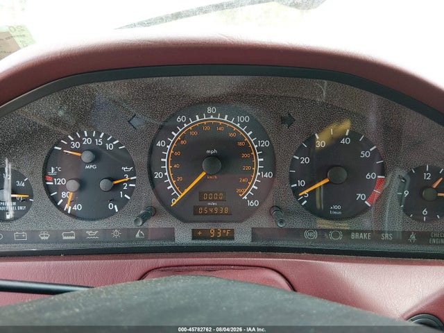 Продаж на аукціоні авто 1990 Mercedes-benz 500 Sl, vin: WDBFA66E7LF004978, номер лоту: 45782762