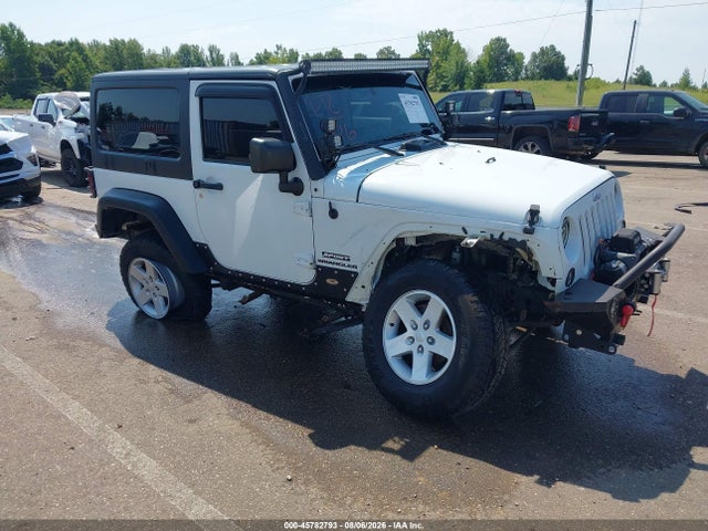 Aukcja sprzedaży 2015 Jeep Wrangler Sport, vin: 1C4AJWAGXFL593146, numer aukcji: 45782793