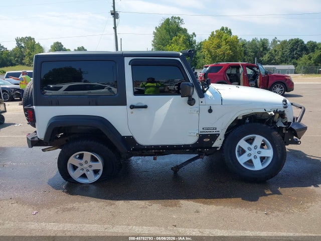 Aukcja sprzedaży 2015 Jeep Wrangler Sport, vin: 1C4AJWAGXFL593146, numer aukcji: 45782793