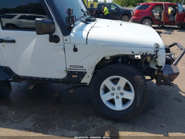 Aukcja sprzedaży 2015 Jeep Wrangler Sport, vin: 1C4AJWAGXFL593146, numer aukcji: 45782793