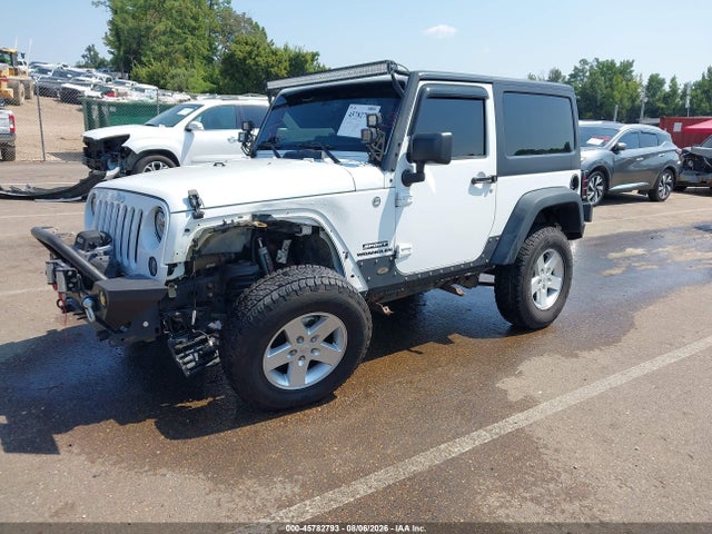 Aukcja sprzedaży 2015 Jeep Wrangler Sport, vin: 1C4AJWAGXFL593146, numer aukcji: 45782793