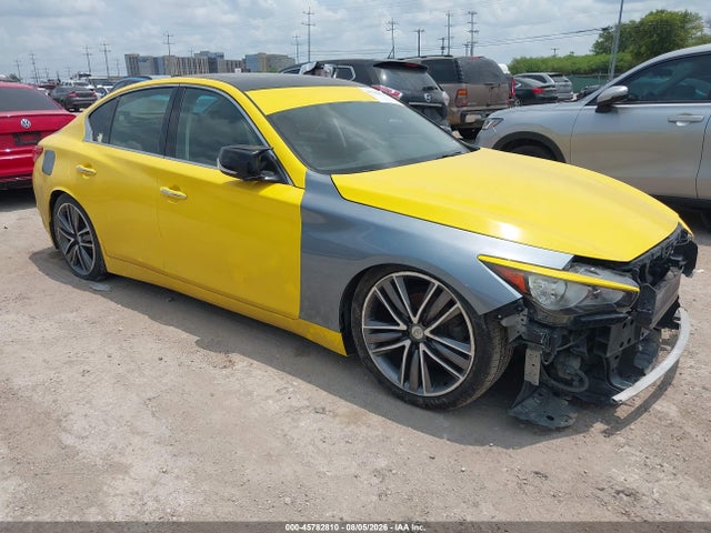 Продажа на аукционе авто 2017 Infiniti Q50 3.0t Premium, vin: JN1EV7AP8HM730550, номер лота: 45782810