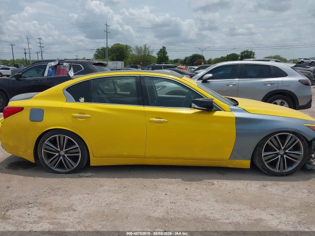 Продажа на аукционе авто 2017 Infiniti Q50 3.0t Premium, vin: JN1EV7AP8HM730550, номер лота: 45782810