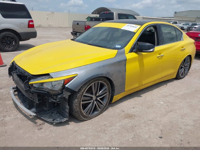 Продажа на аукционе авто 2017 Infiniti Q50 3.0t Premium, vin: JN1EV7AP8HM730550, номер лота: 45782810