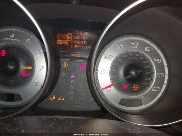 45782838 :رقم المزاد ، 2HNYD2H54BH550121 vin ، 2011 Acura Mdx Advance Package مزاد بيع