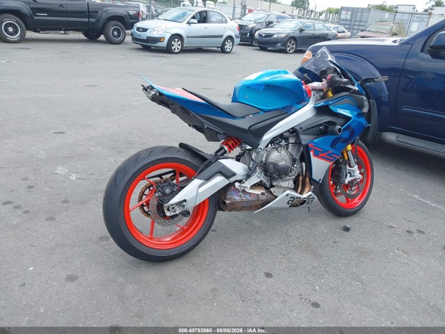 45782860 :رقم المزاد ، ZD4XGUA09TS000205 vin ، 2026 Aprilia Rs 660 مزاد بيع