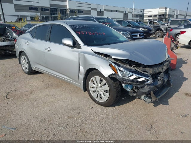 2021 Nissan Sentra S Xtronic Cvt მანქანა იყიდება აუქციონზე, vin: 3N1AB8BV9MY328893, აუქციონის ნომერი: 45782908