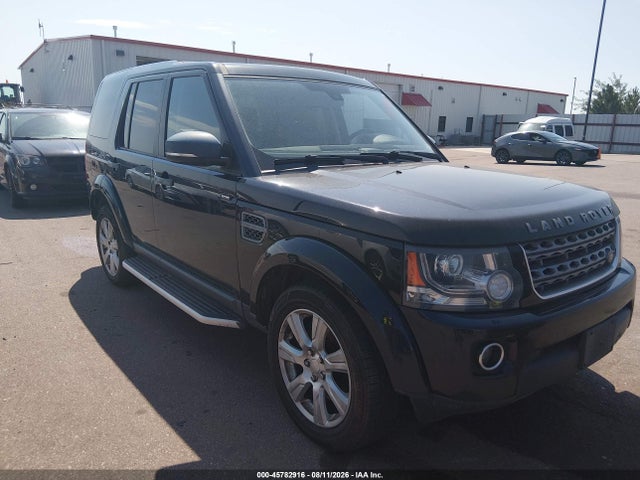 Auction sale of the 2016 Land Rover Lr4, vin: SALAG2V64GA800760, lot number: 45782916