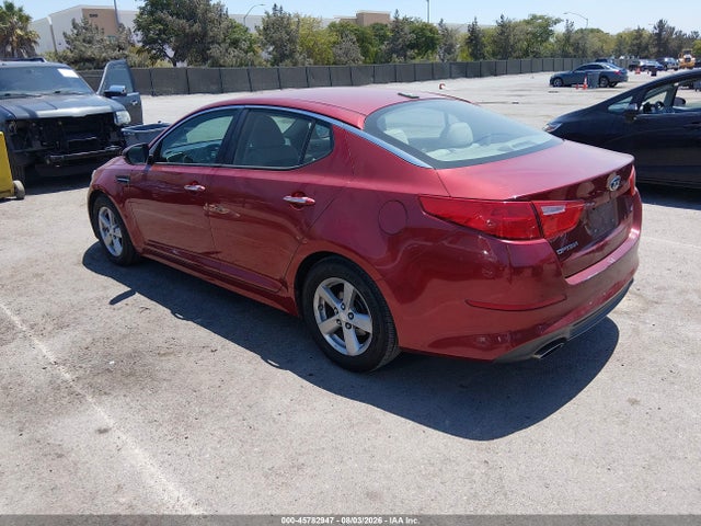 Продаж на аукціоні авто 2014 Kia Optima Lx, vin: 5XXGM4A7XEG304058, номер лоту: 45782947