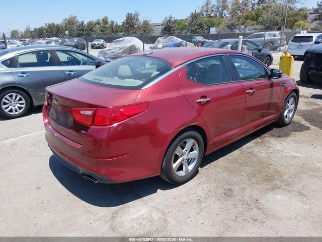 Продаж на аукціоні авто 2014 Kia Optima Lx, vin: 5XXGM4A7XEG304058, номер лоту: 45782947