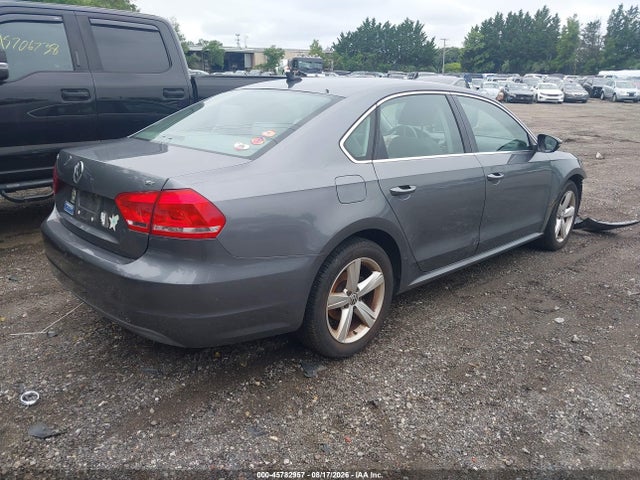2012 Volkswagen Passat 2.5l Se მანქანა იყიდება აუქციონზე, vin: 1VWBP7A37CC028612, აუქციონის ნომერი: 45782957