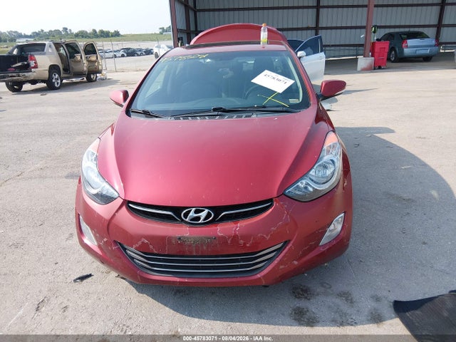 2013 Hyundai Elantra Limited მანქანა იყიდება აუქციონზე, vin: 5NPDH4AE6DH284934, აუქციონის ნომერი: 45783071