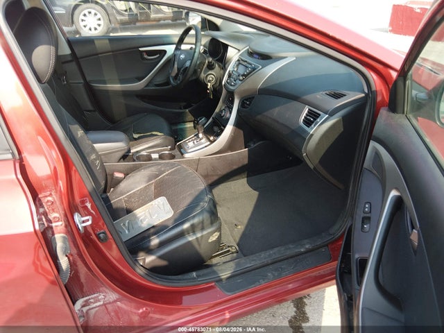 2013 Hyundai Elantra Limited მანქანა იყიდება აუქციონზე, vin: 5NPDH4AE6DH284934, აუქციონის ნომერი: 45783071