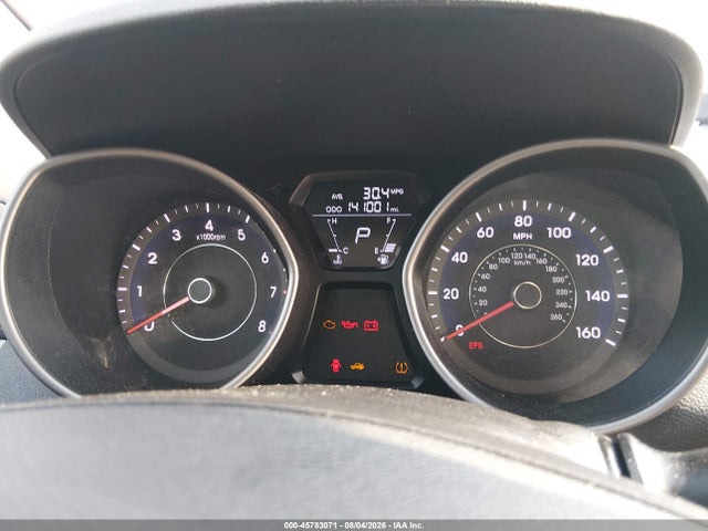 2013 Hyundai Elantra Limited მანქანა იყიდება აუქციონზე, vin: 5NPDH4AE6DH284934, აუქციონის ნომერი: 45783071